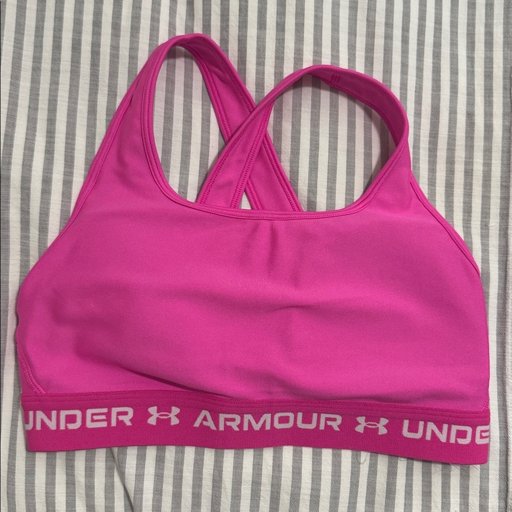 Under Armour Fuchsia Sports Bra